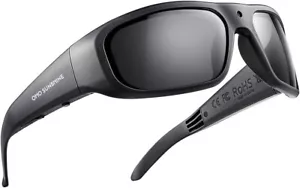Oho 32GB Camera Glasses,24M Resolution H.265 1080P Smart Glasses with UV400 Sung - Picture 1 of 6