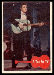 1956 Topps Elvis Presley #20 A Tux For TV   VG-VGEX (OC)