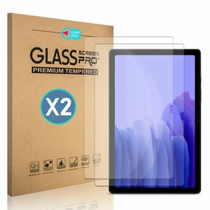 2 Pack For Samsung Galaxy Tab A7 10.4" 2020 T500 Tempered Glass Screen Protector - Picture 1 of 9