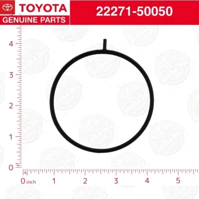 TOYOTA LEXUS GENUINE OEM FUEL INJECTION THROTTLE BODY GASKET 22271-50050 Foto 1 de 4