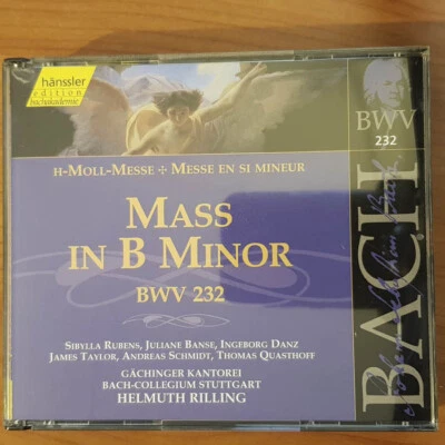 HELMUTH RILLING JS Bach Mass In B Minor BWV 232  EX/EX(2CD) - Bild 1 von 4