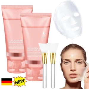 Collagen Night Wrapping Mask 75g, Peel Off Gesichtsmaske elastische Feuchtigkeit - Bild 1 von 18