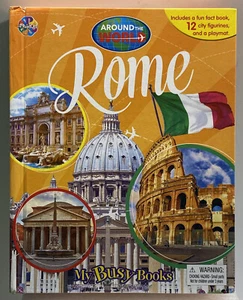 ROME - AROUND THE WORLD -My Busy Books Kids Learning Birthday/ Christmas Gift - Picture 1 of 5