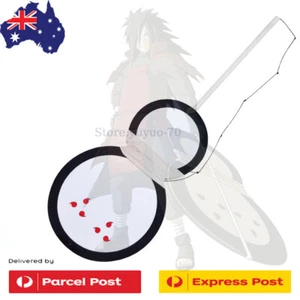 Naruto Shippuden Uchiha Madara's Fan Cosplay Prop 150cm PVC Solid Form - Picture 1 of 5