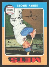Jerry Grote 1975 Topps #158 New York Mets VG-EX a {0611
