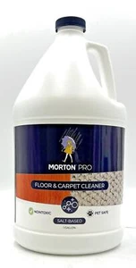 Morton Pro Salt-Based Floor & Carpet Cleaner Nontoxic Pet Safe 1 Gallon - Picture 1 of 1