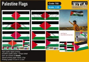 ETA Diorama 1/35 Palestine- Flags (2 sheets) - Bild 1 von 1