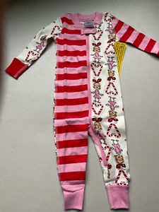 *** NWT*** hanna anderson grinch sleeper 3 T Cindy Lou Who - Picture 1 of 3