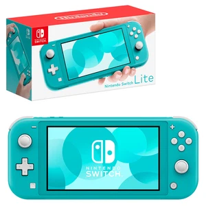 Nintendo Switch Lite Turquoise Console NEW - Picture 1 of 3