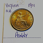 VICTORIA OLD HEAD  PENNY for 1901