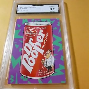 DR. POOPER 2017 PACCHETTI STRAVAGANTI ADESIVO 50° ANNIVERSARIO GRADO 8,5 L@@K - Foto 1 di 2