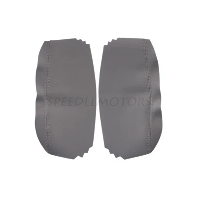 Fits 2005-2010 Acura RL Synthetic Leather Console Lid Armrest Cover Taupe Gray - Image 1 of 4