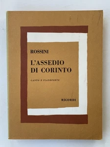 Noten . Rossini. L'Assedio di Corinto. Canto & Pianoforte. - Picture 1 of 1