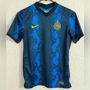 Nike 2021-22 Inter Milan Youth Home Jersey - Blue Spark SIZE LARGE - Picture 1 of 11