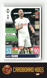 Partido Attax Champ & Europa Lg 2021-22 #AH12 Harry Kane Tottenham Act Highlight - Imagen 1 de 2