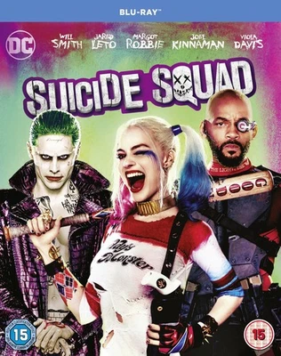 Suicide Squad Blu-Ray (2016) Will Smith, Ayer (DIR) cert 15 2 discs Great Value - Image 1 of 2