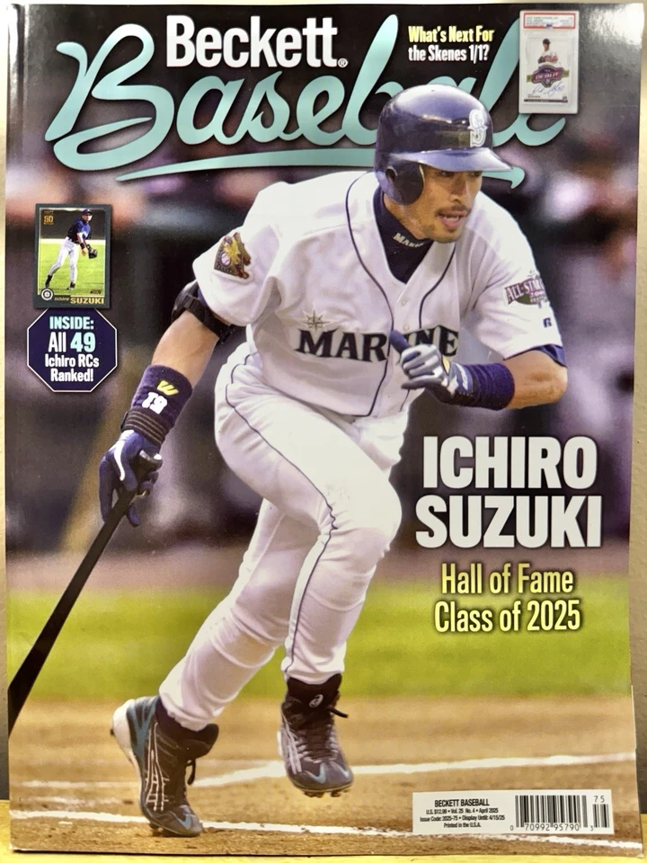 Beckett Baseball Guide Magazine October 2025 Todd Helton Cover