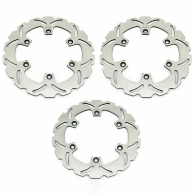 CBR1000F Full Set Brake Disc Rotor for HONDA NTV650 DEAUVILLE 98-05 NTV680 06-12 - Image 1 of 4