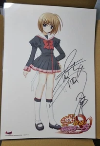 Naruapurochi Miki Moriya Aoi Nishimata Signed Reproduction Original #K3530 - Picture 1 of 2