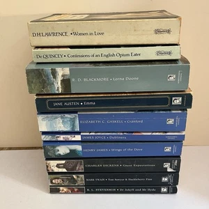 Wordsworth Classics Book Bundle x 10 Mixed Paperback Lot Dickens Jane Austin Etc - Picture 1 of 6