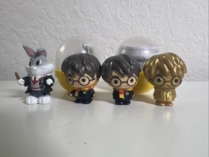 Ooshies Harry Potter Golden Harry Potter Bugs Bunny 4 figuras con raro - Imagen 1 de 15