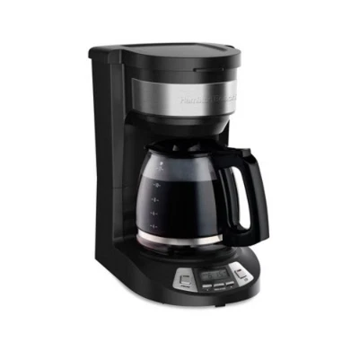 Hamilton Beach 12 Cup Programmable Coffee Maker - Black - 46290 - Image 1 of 4