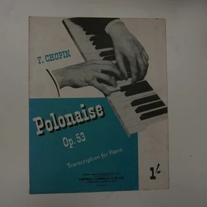 Klavier CHOPIN Polonaise Op 53, transk. Harry Stafford - Bild 1 von 2