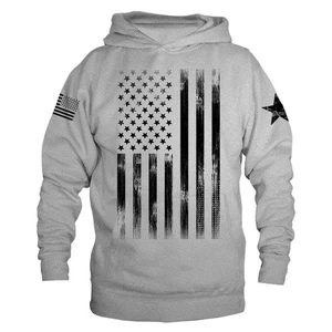 Großer vertikaler Hoodie US-Flagge American Pride Patriot patriotisch - Bild 1 von 10