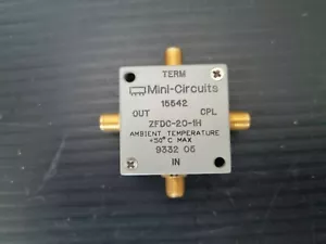 mini-circuiti ZFDC-20-1H+ accoppiatore bidirezionale 50Ω fino a 25W 30-400 MHz - Foto 1 di 6