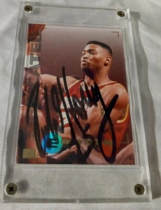 Robert Horry Signed Basketball Cards Houston Rockets - Picture 1 of 2
