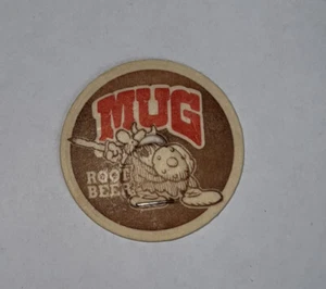 Vintage Milk Cap Mug Root Beer Viking Pog Collectible 1993 Slammer Collectible - Picture 1 of 2