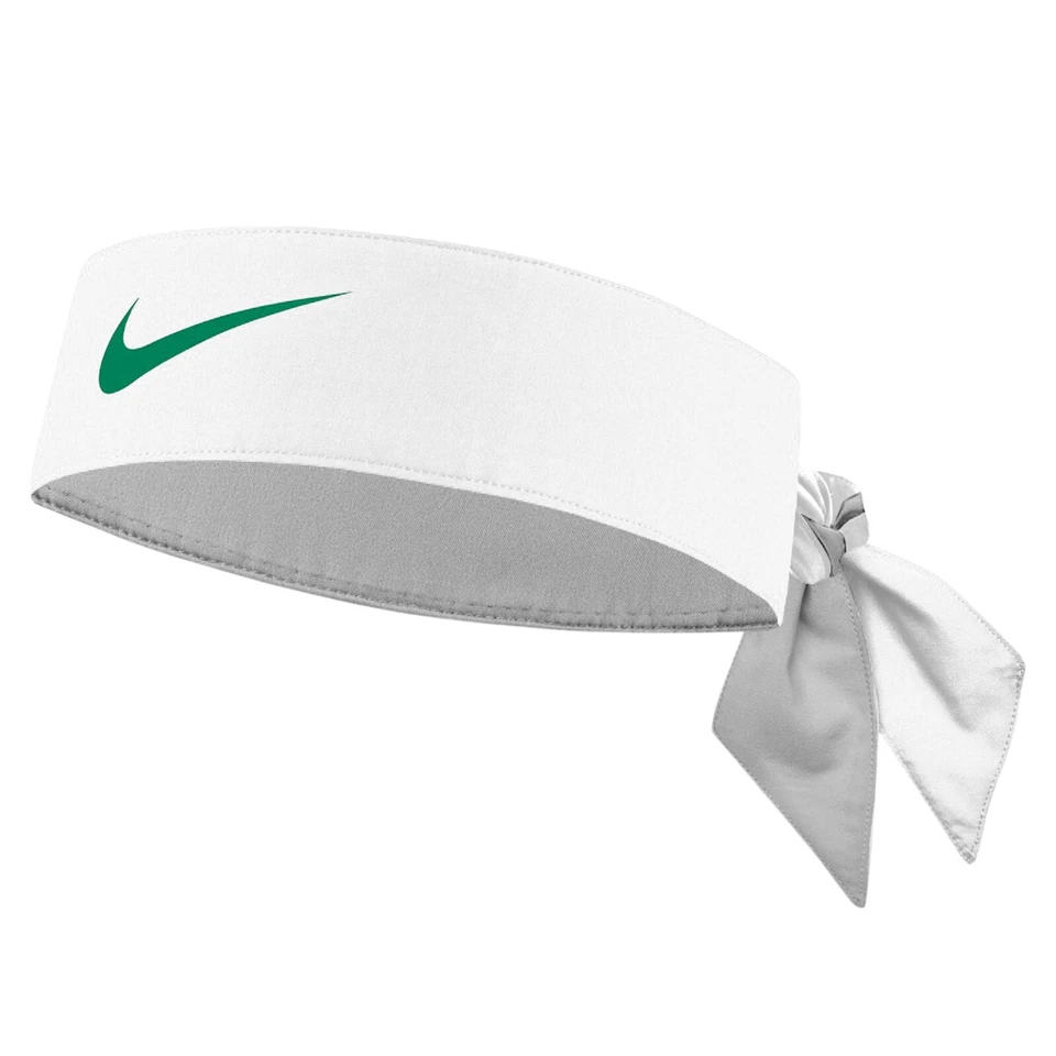 NIKE Dri-FIT Diadema Tenis Corbata Talla Única Blanco Verde US Open Rafael Nadal Foto 1 de 2