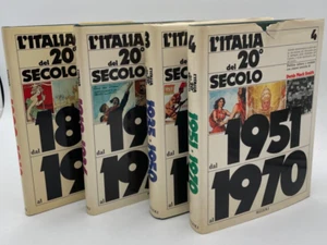 L'Italia del 20 secolo 4 volumi Rizzoli - Picture 1 of 10