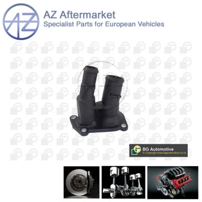 Fits Ford Fiesta 2001- Focus 2004-2018 1.2 1.4 1.6 AZ Coolant Flange 1707050 - Image 1 of 3