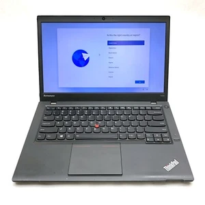 Lenovo ThinkPad T431s Laptop Intel i5 3337U 1.80GHZ 14" HD+ 8GB 200GB SSD Win 11 - Picture 1 of 7