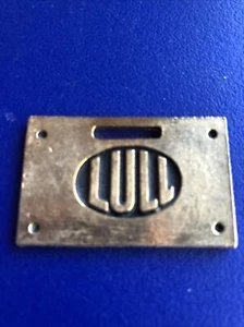 vintage antique pocket watch fob LULL Logo - Picture 1 of 3