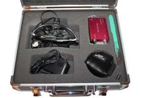 *WORN* Orascopic Dental Loupes With Case Battery Light - Picture 1 of 9