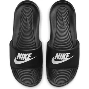 Nike Victori One Slide Black Size 6-18 US Mens Slides Shower Shoes Flip Flops - Picture 1 of 5
