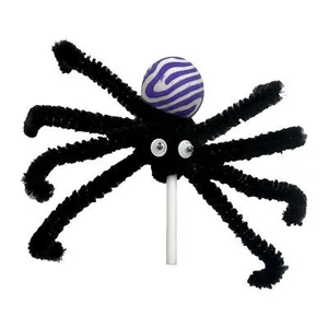 Halloween Araña Piruletas Decoración Halloween Araña Piruleta Cubierta Caramelo ingenioso - Imagen 1 de 12