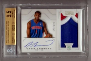 Andre Drummond 12/13 National Treasures Auto RC #159 SN #148/199 BGS 9.5/10 - Picture 1 of 2