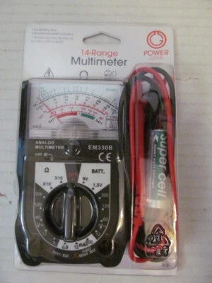 Multímetro Jasco Power Gear 14-Range, 50952 - Imagem 1 de 4