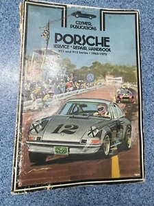Clymer Porsche Service Repair Handbook 911 & 912 Series 1965-1976 - Manual #A183 - Picture 1 of 5