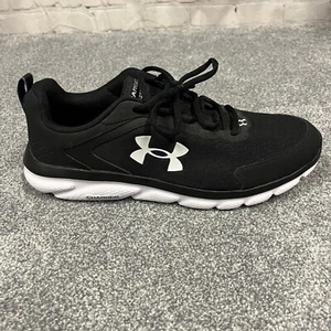 Under Armour Under Armor Charged Assert 11.5 Black Low Top Sneakers - Picture 1 of 9