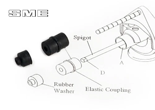 Coupling Rubbers for SME3009, SME3012 - Image 1 of 1