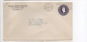 United States used entire U436 New York NY b to Cleveland OH - Picture 1 of 2