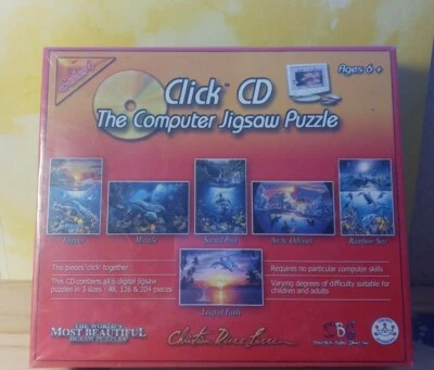 Brand New Sealed Click CD The Computer Jigsaw Puzzle - Image 1 of 4