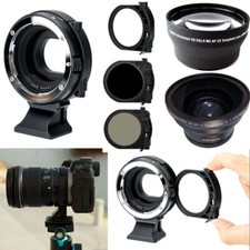 JJC CA-EF RF K Lens Mount Adapter with Drop-In Filters