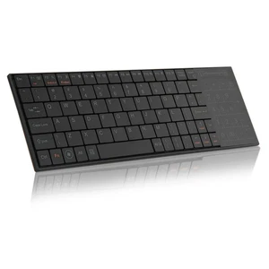 Mini Bluetooth Wireless Keyboard Touchpad QWERTY for Windows Mac/IOS Android New - Picture 1 of 9