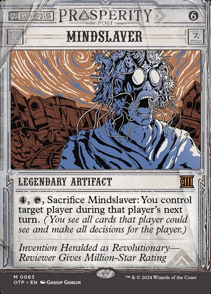 Mindslaver | NM | ENG | Thunder Junction Extras MtG EDH Commander Cube Artifact - Bild 1 von 1
