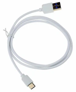 Cable De Datos USB Tipo C USB-C Cable De Carga En Blanco Para Oscal C80 - Imagen 1 de 3